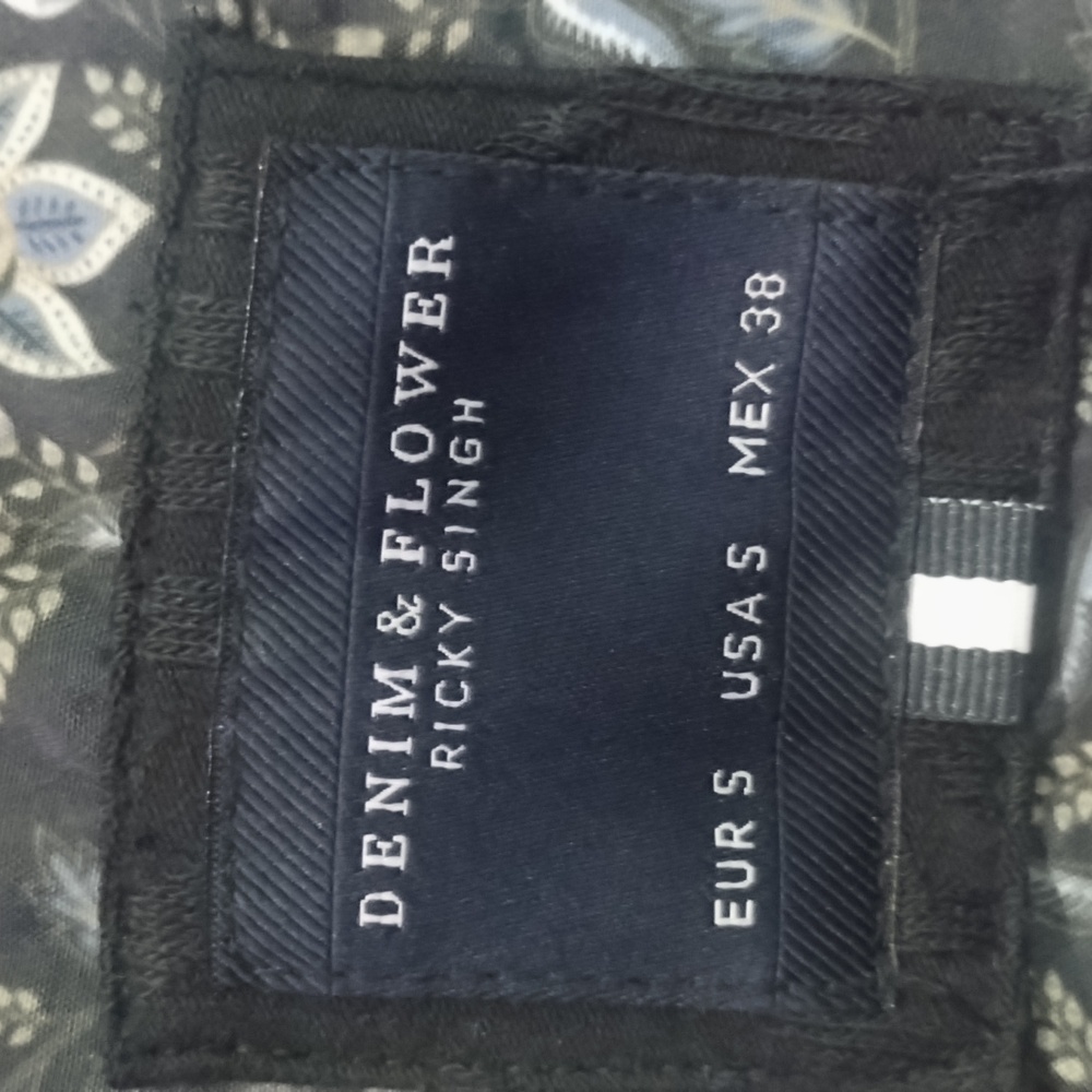 Bundle Of 2 Denim & Flower Journey Black Polo Shirt Graphic T-shirt Preppy - Picture 6 of 8
